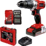 EINHELL Šroubovák AKU s příklepem + vrtáky, bity TE-CD 45706 Li-i, 4514220 (1×2,5 Ah)