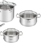 Tefal Sada nádobí 10 ks DUETTO+ a Tefal Pánev 24 cm, 28 cm