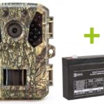 OXE Gepard II, externí akumulátor 6V/7Ah a napájecí kabel + 32GB SD karta a 4ks baterií